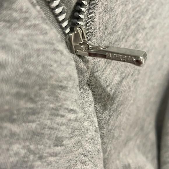 Athleta Cozy Karma Pullover Light Gray Size XS - Picture 6 of 12